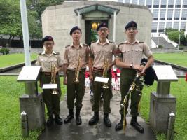 HKAC Band in Remembrance Day service